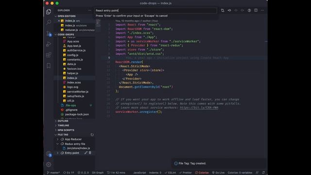 File Ops - A VS code extension to easily tag/alias files & quick switch between files. смотреть онлайн