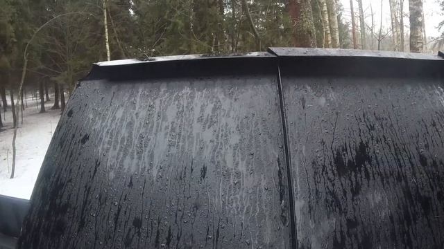 Изготовление и монтаж обьемного конька на фальцевой кровле. смотреть онлайн