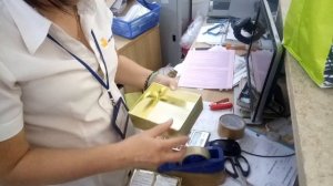 Почта. Отправка посылки. Проверка содержимого.