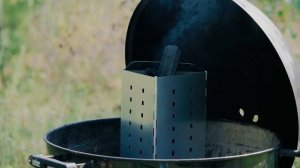 Розжиг угля КАМАДО в стартере