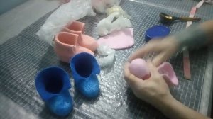 Мокрое валяние. Формовка пинеток