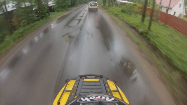 BRP Outlander 650 Max Xt - небольшой прохват