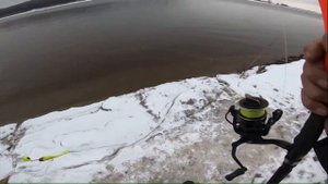 И снова ЩУКА КРОКОДИЛ НА СПИННИНГ!!! ХАНТЫ-МАНСИЙСК. НОЯБРЬ 2021. #клеваярыбалка #югра #трофей