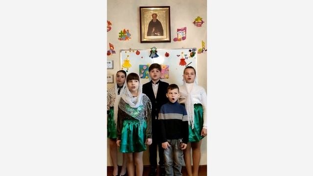 Окончание учебного  года в воскресной школе 2020г.