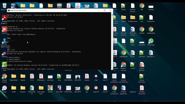 Connect SQL Developer to Oracle 21C Database смотреть онлайн