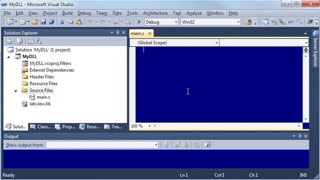 Extending LabVIEW: Creating A DLL In Visual Studio