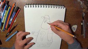 КАК РИСОВАТЬ ЗУСА ИЗ ГРАВИТИ ФОЛЗ (How to Draw Gravity Falls)