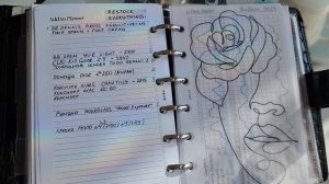 • Обзор моего планера в размере покет | My Filofax Pocket Croc Planner •