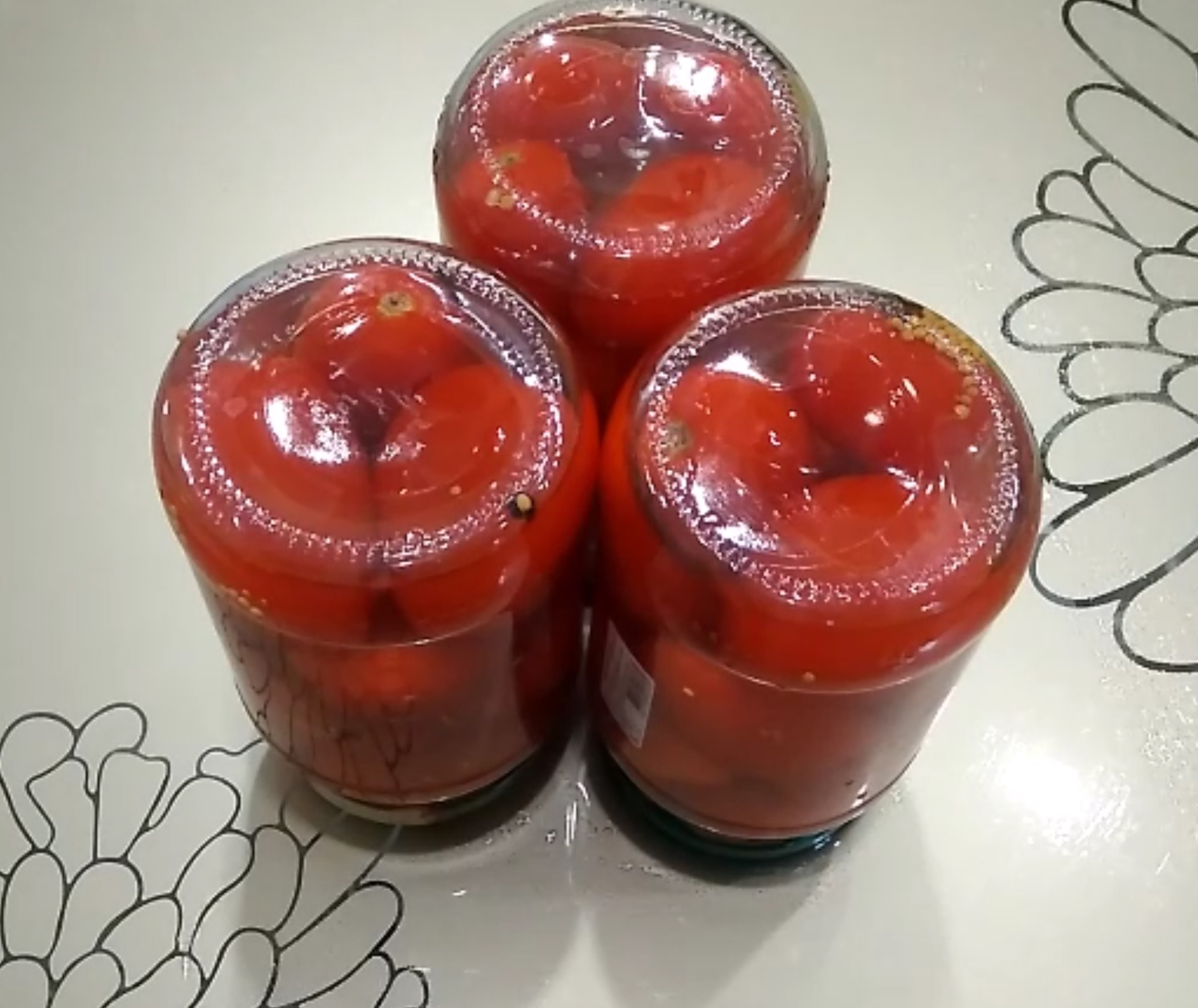 Вкусные помидорчики на зиму без уксуса