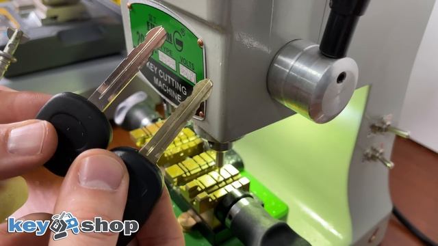 GOSO 998A станок для нарезки ключей 2 в 1 английский и вертикальный профиль / как нарезать ключ?