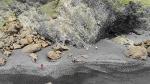 Reynisfjara, Iceland, DJI Mavic Air. Исландия , Вик , чёрный пляж . 2019 , May/Май