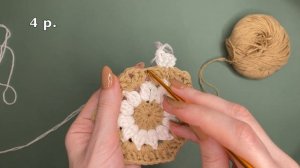 ТАПОЧКИ из мотивов крючком I Мастер-класс для начинающих ?