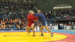 Показательное выступление по самбо Морозова и Перепелюка