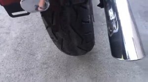 HONDA VTX1800C, звук выхлопа сток