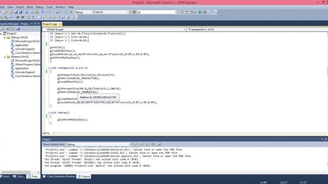 OpenGL в C++. Часть 1. Создание лабиринта используя OpenGL.