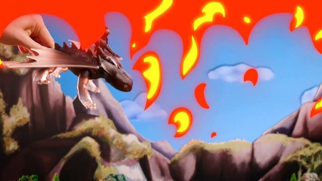 Where Is Toothless Flying Hiccup? ? How To Train Your Dragon: Dragon Tales Toy Pretend Play смотреть онлайн