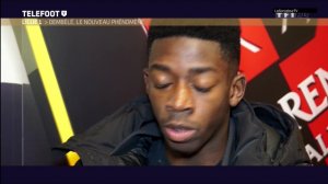 Dembélé,le nouveau phénomène dans Téléfoot.13.03.2016