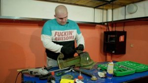 ВОССТАНОВИЛ ТИСКИ СВОИМИ РУКАМИ / СЛЕСАРНЫЙ ВЕРСТАК В ГАРАЖ