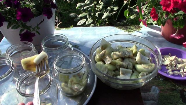 Маринованные кабачки, баклажаны и перцы.Плюс Бонус..mp4