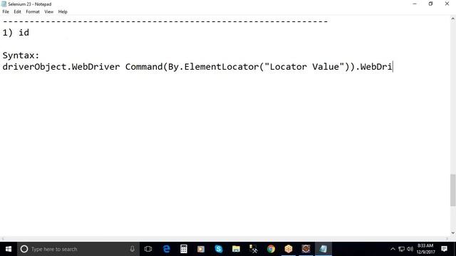 Selenium Tutorial For Beginners 23|Element Locators in Selenium|G C Reddy|