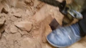 Как копать твёрдый грунт "Чудо лопата"