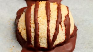 Веганское кокосовое печенье