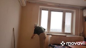 Как снять виниловые обои