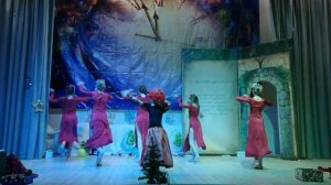 Новогодний спектакль. Танцы в Октябрьском. Хореографическая студия "Bagira".