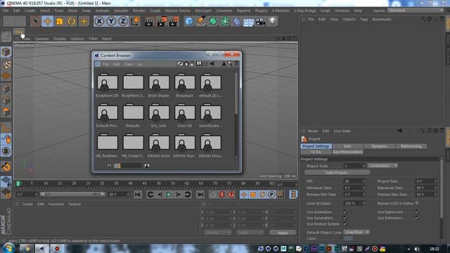 Урок 4. Как создать Вкладки в Cinema 4D. Настройка Интерфейса. How to create Tabs in Cinema 4D
