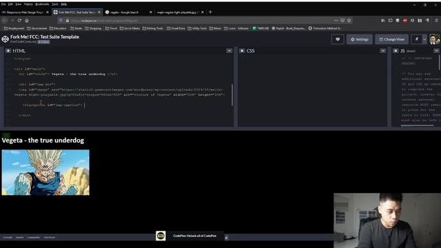 FreeCodeCamp - Build A Tribute Page (solution)