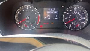 Reset maintenance oil change message on 2019 Kia Optima
