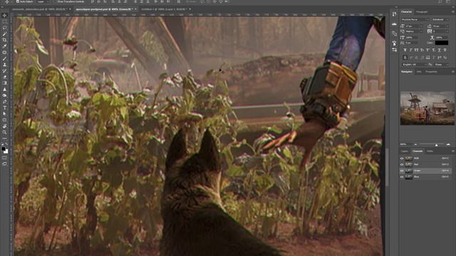 Хроматические аберрации в Photoshop смотреть онлайн