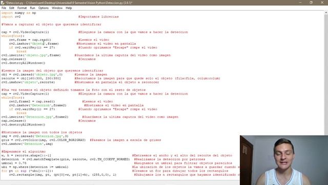 Como crear tu propio DETECTOR DE OBJETOS en TIEMPO REAL con Python OpenCV | Template Matching
