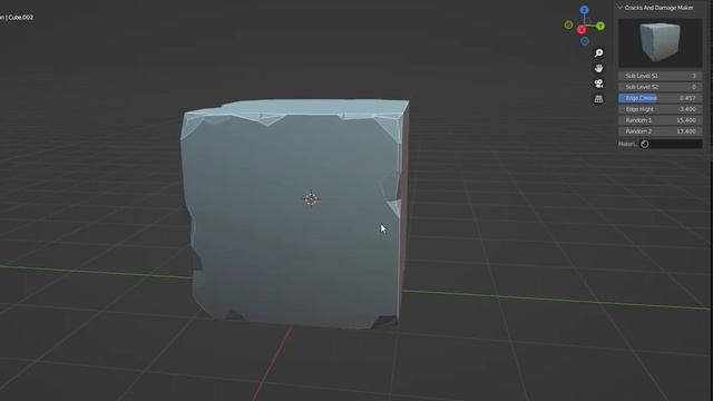 New Amazing Blender Addon - Cracks And Damage Maker Addon For Blender 2023