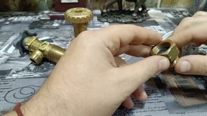 Переходник для KLF редукторов пропановых