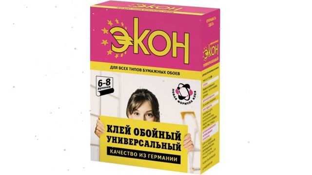 Обойный клей ЭКОН Универсальный (Henkel), 200 г обзор 1312332 бренд производитель Henkel (Германия) смотреть онлайн