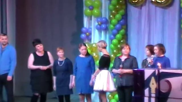 г.Глазов 2018г.Школа12. 55лет.  Выступление родителей.