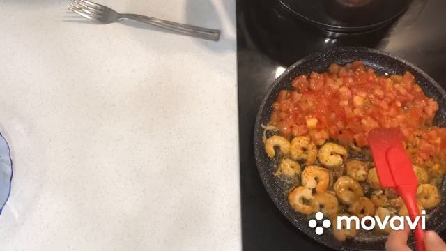 Яичница с королевскими креветками! Это очень вкусно ? смотреть онлайн