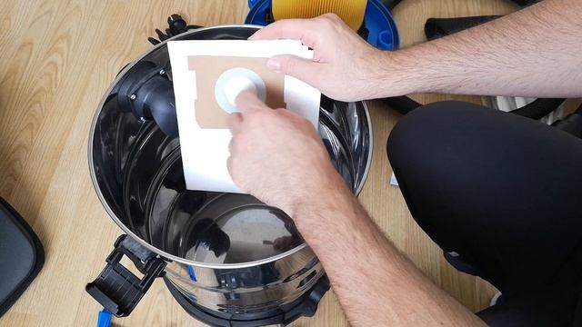 Déballage aspirateur de chantier 1er prix Amazon vacmaster VQ1530SFDC смотреть онлайн