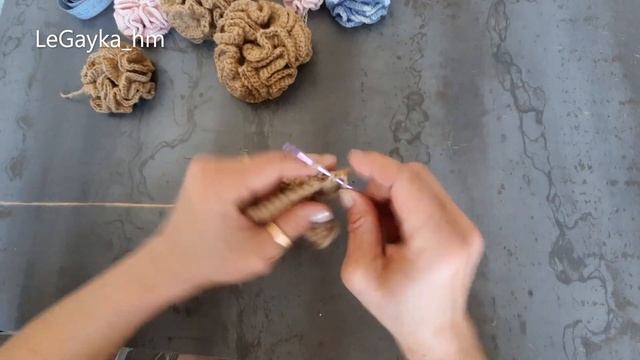 Джутовый Декор. Вязание из Джута.