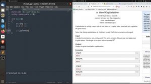 A. Word Capitalization | Word capitalization C++ বাংলা সমাধান || #codeforces #codeforcessolution