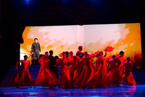 «Маки». Фрагмент спектакля «За жизнь»