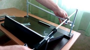 Станок для заточки шашки, шашек, сабель, мачете