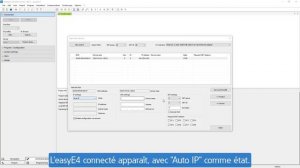 Connectez l'écran tactile XV-102...E4 et l'easyE4 à votre PC via un switch Ethernet.