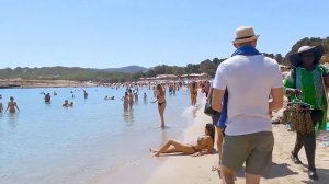 Ibiza Cala Bassa Beach / Summer in IBIZA SPAIN 2022