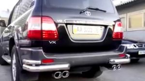 Toyota Land Cruiser 100 спортивный выхлоп