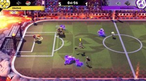 Mario Strikers Battle League - Barrel Bowser Vs. Bushido Donkey Kong (Hard CPU)