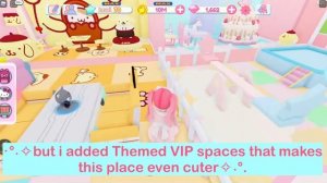 UPDATED!!! MY HELLO KITTY CAFE TOUR ♡ ROBLOX