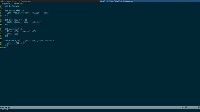 Elixir GenServer basic tutorial