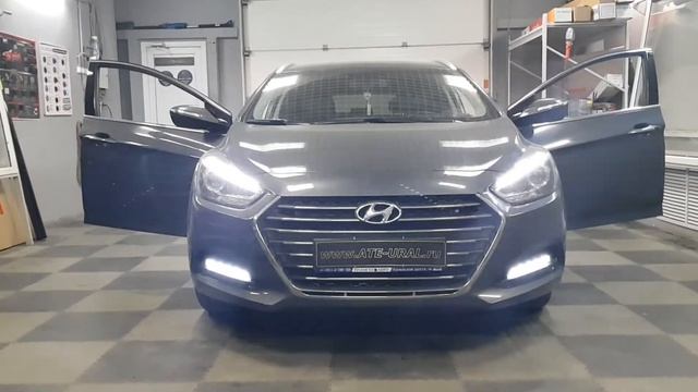 Автоматическая тонировка 2 стекла Hyundai i40 смотреть онлайн